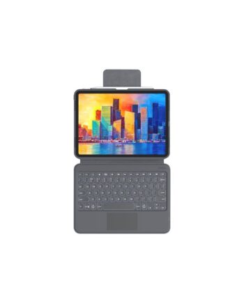 ZAGG Pro Keys with Trackpad - Tastatur & Folio sæt - Nordisk - Grå