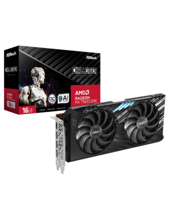 ASRock Radeon RX 7900 GRE Challenger OC - 16GB GDDR6 RAM - Grafikkort