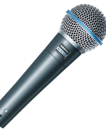Shure Beta 58A Mikrofon Kabling Superkardioide Blå