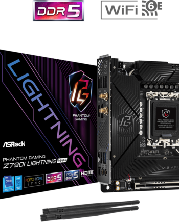 ASRock Phantom Gaming Z690I LIGHTNING WIFI Mini ITX LGA1700 sokkel Intel Z790 - Bundkort