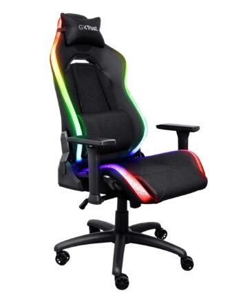 TRUST GXT719 RUYA RGB GAMING CHAIR - BLACK