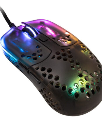 Xtrfy MZ1 RGB Rail Gaming Mus, Sort Transparent