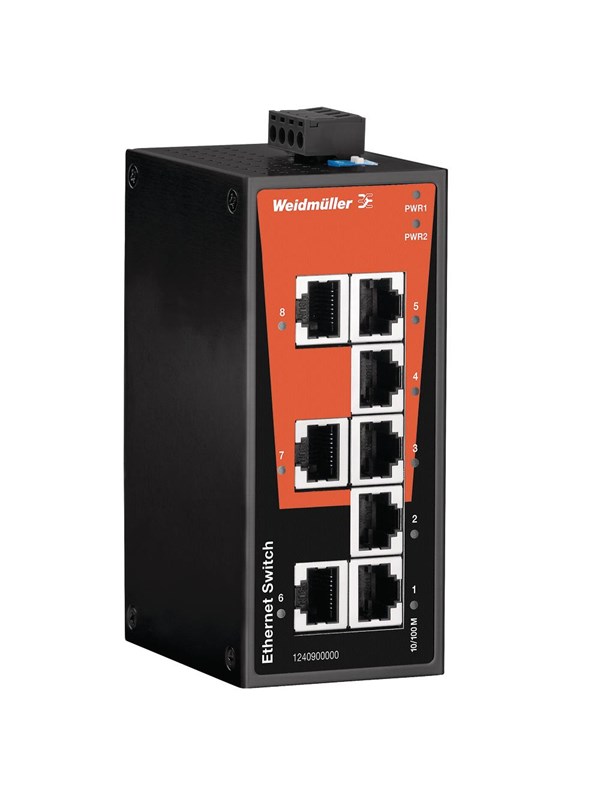 Weidmuller BasicLine Switch unmanaged M.8XRJ45