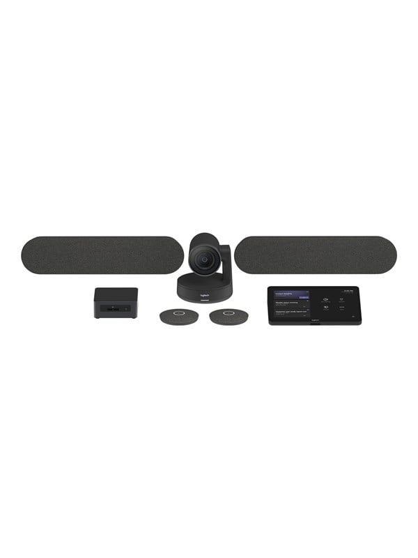 Logitech Large Microsoft Teams Rooms with Tap + Rally Plus + Intel NUC - video conferencing kit - with Intel NUC Pro Kit NUC11TNKi5