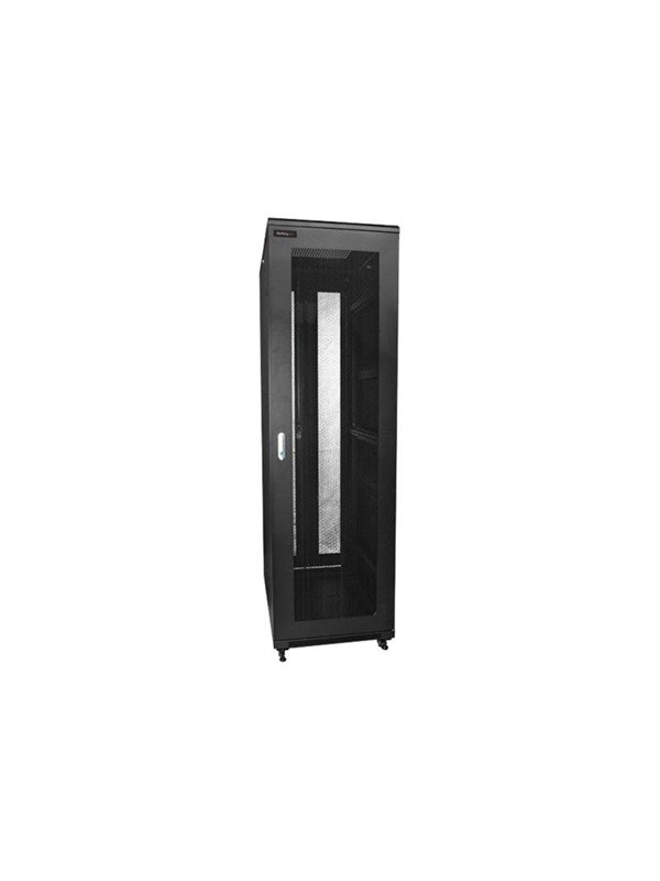 StarTech.com 42U Server Rack Cabinet - 4-Post Adjustable Depth (5.9" to 36.4") IT Network Equipment Rack Enclosure with Casters - 2000lbs (RK4236BKB) - rack - 42U