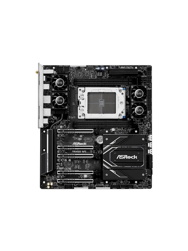 ASRock TRX50 WS Bundkort - AMD TRX50 - AMD sTR5 socket - DDR5 RAM - Extended ATX