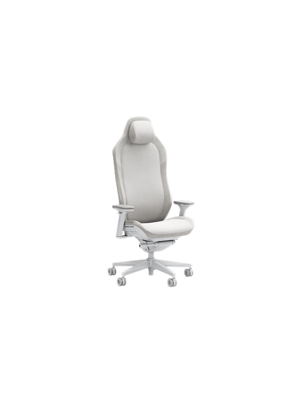 Fractal Design Refine Fabric Light Gamer Stol - Lysegrå - Glasfiberforstærket polypropylen/polyamid - 123 kg