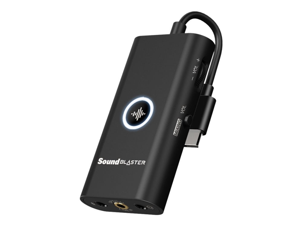 Creative - Sound Blaster G3 Portable USB Gaming DAC Lydkort - GEEKD.dk