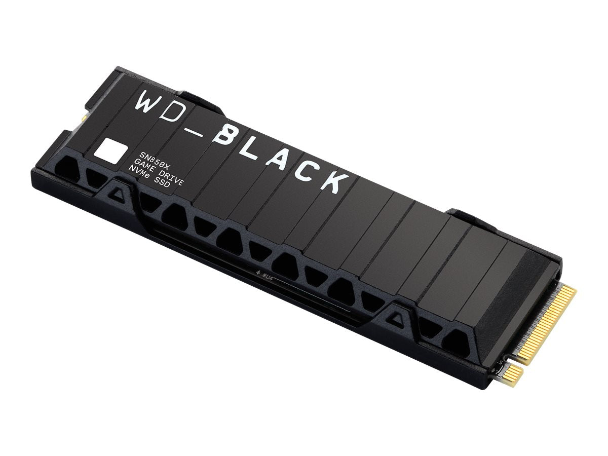 WD Black SN850X 1TB M.2 NVMe SSD med køler - Fantastisk tilbud!