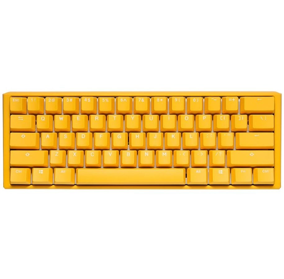Ducky One 3 Mini 60% Gaming Tastatur - Gul Udsalg!