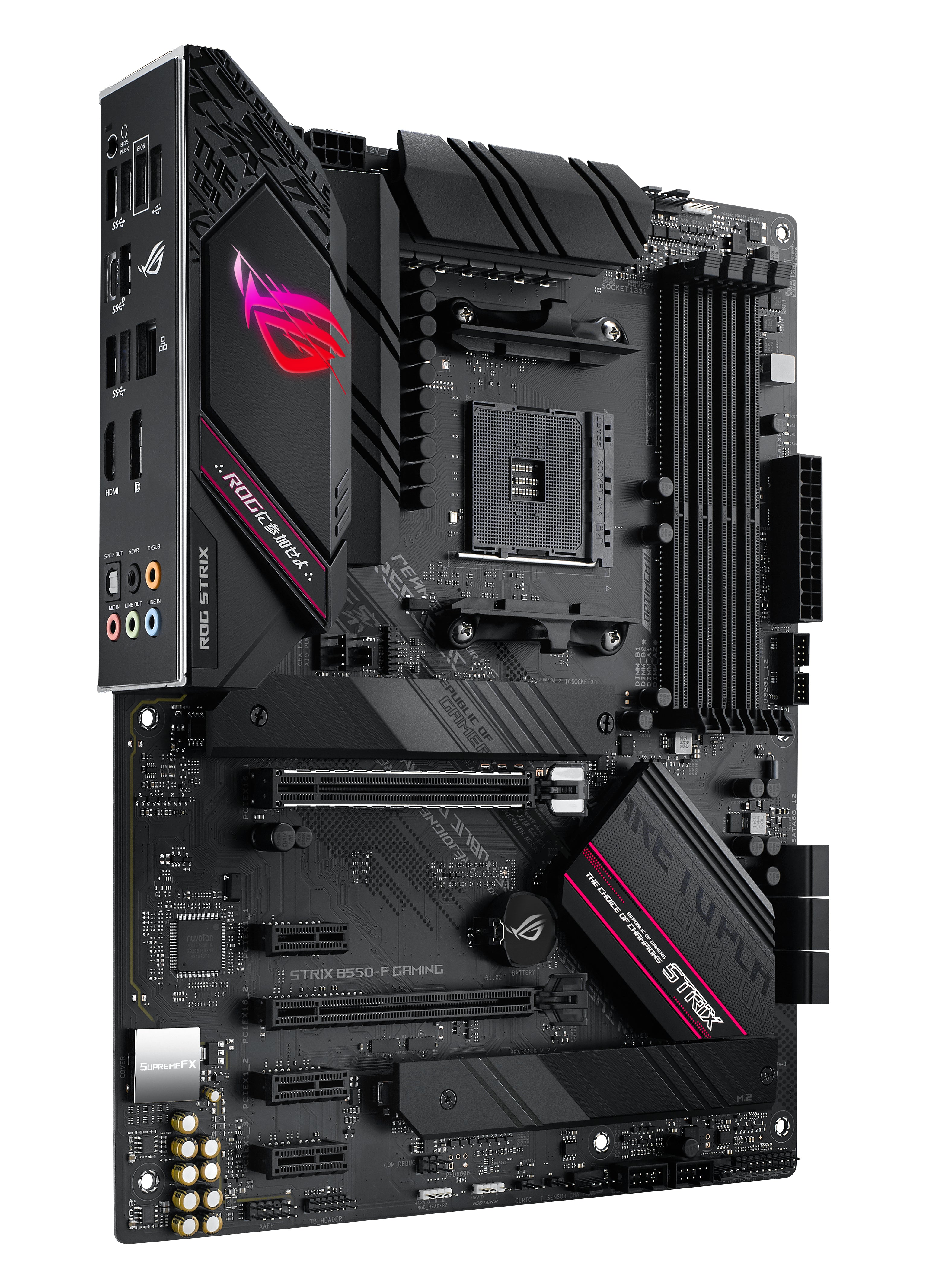 ASUS ROG STRIX B550-F GAMING Bundkort - Fantastisk tilbud!