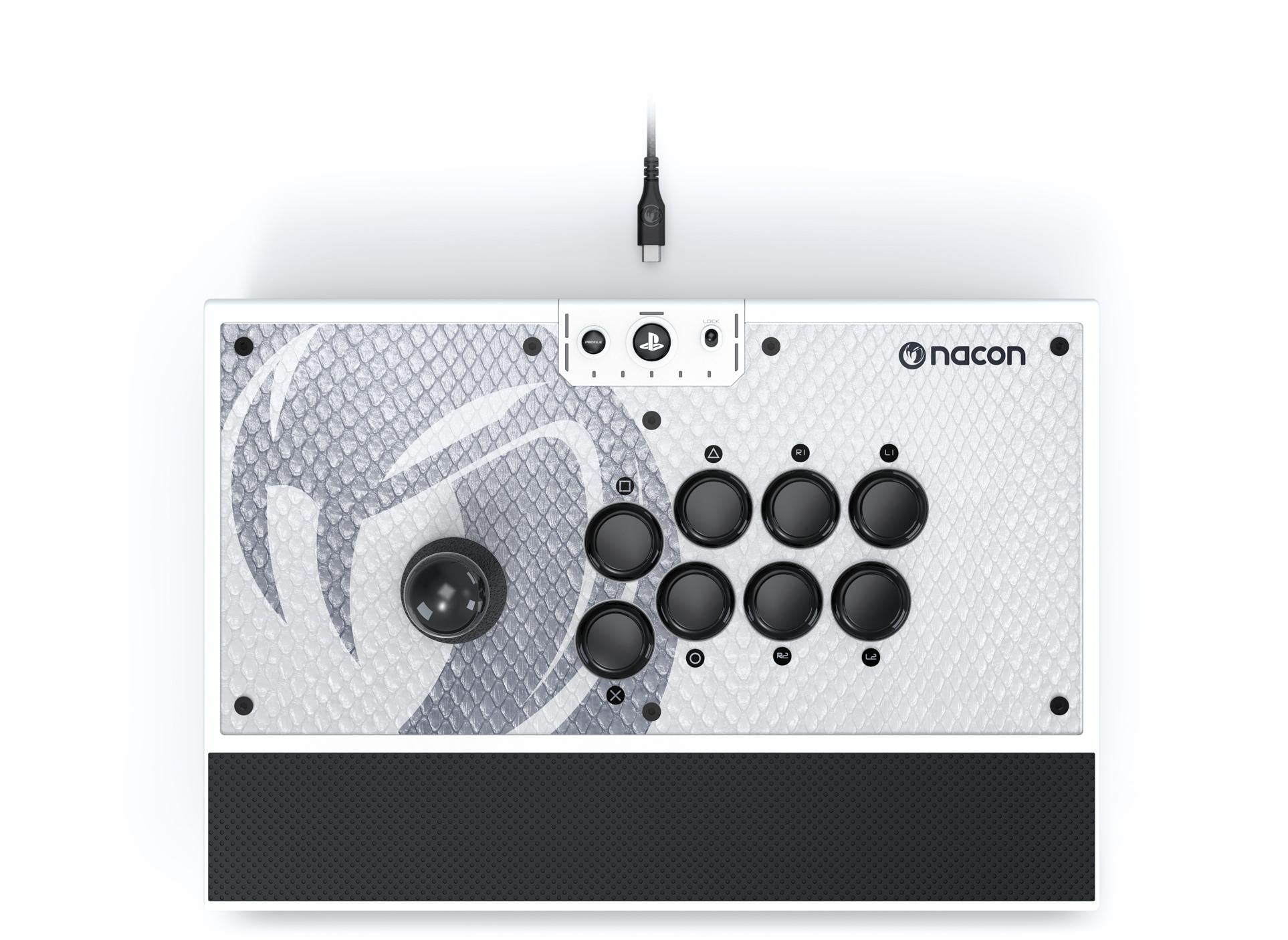 NACON DAIJA Arcade Stick - Sort/Hvid USB til PS4/PS5/PC