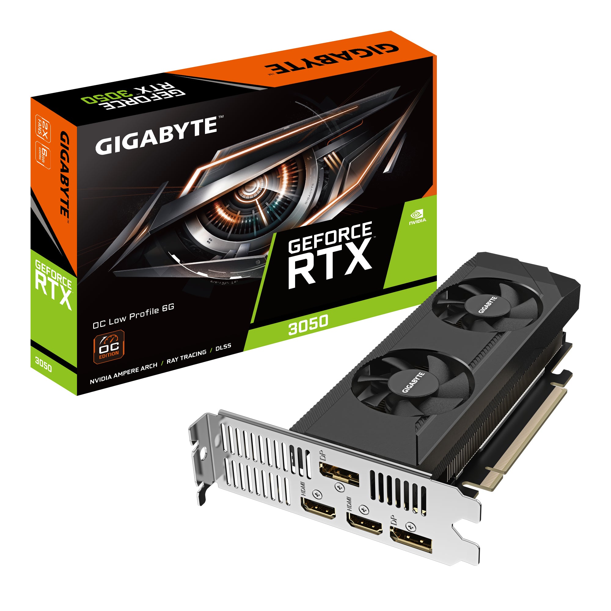 Gigabyte RTX 3050 6GB OC Grafikkort - Fantastisk Tilbud!