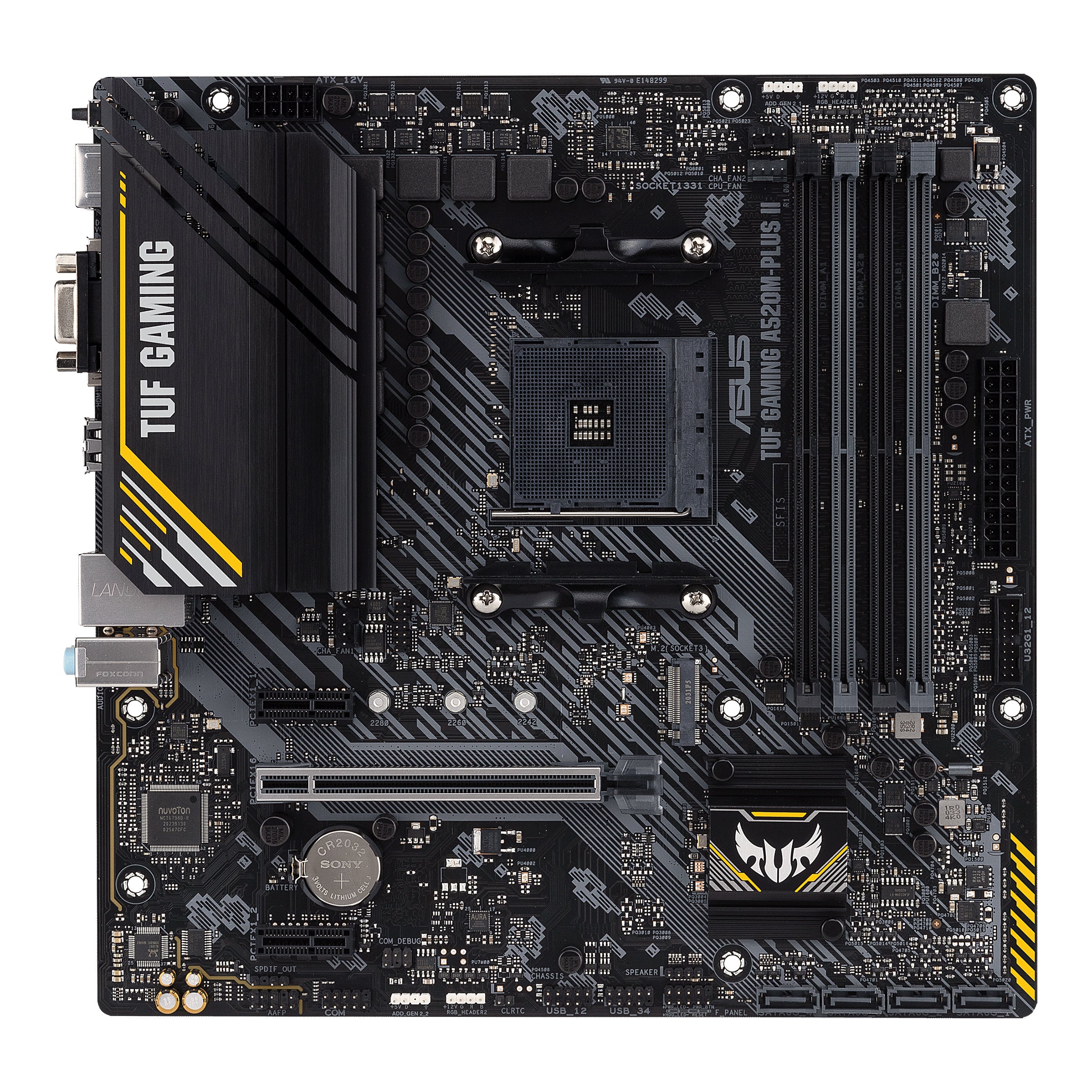 ASUS TUF GAMING A520M-PLUS II Bundkort til 875 DKK!