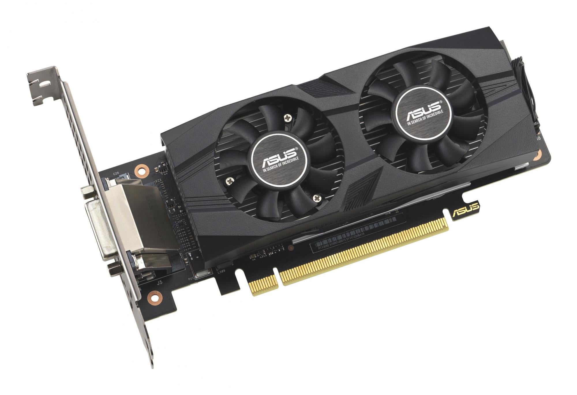 ASUS GeForce RTX 3050 6GB Low-Profile OC Grafikkort - Fantastisk!