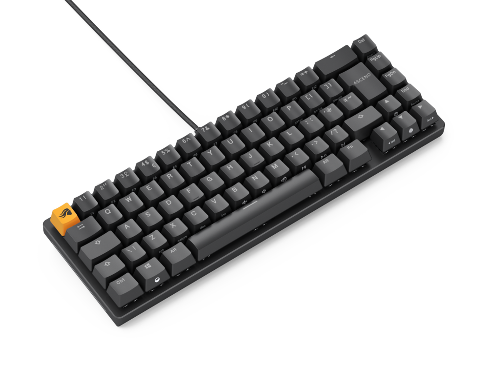 Glorious GMMK 2 Kompakt Tastatur - Fox Switch, Sort
