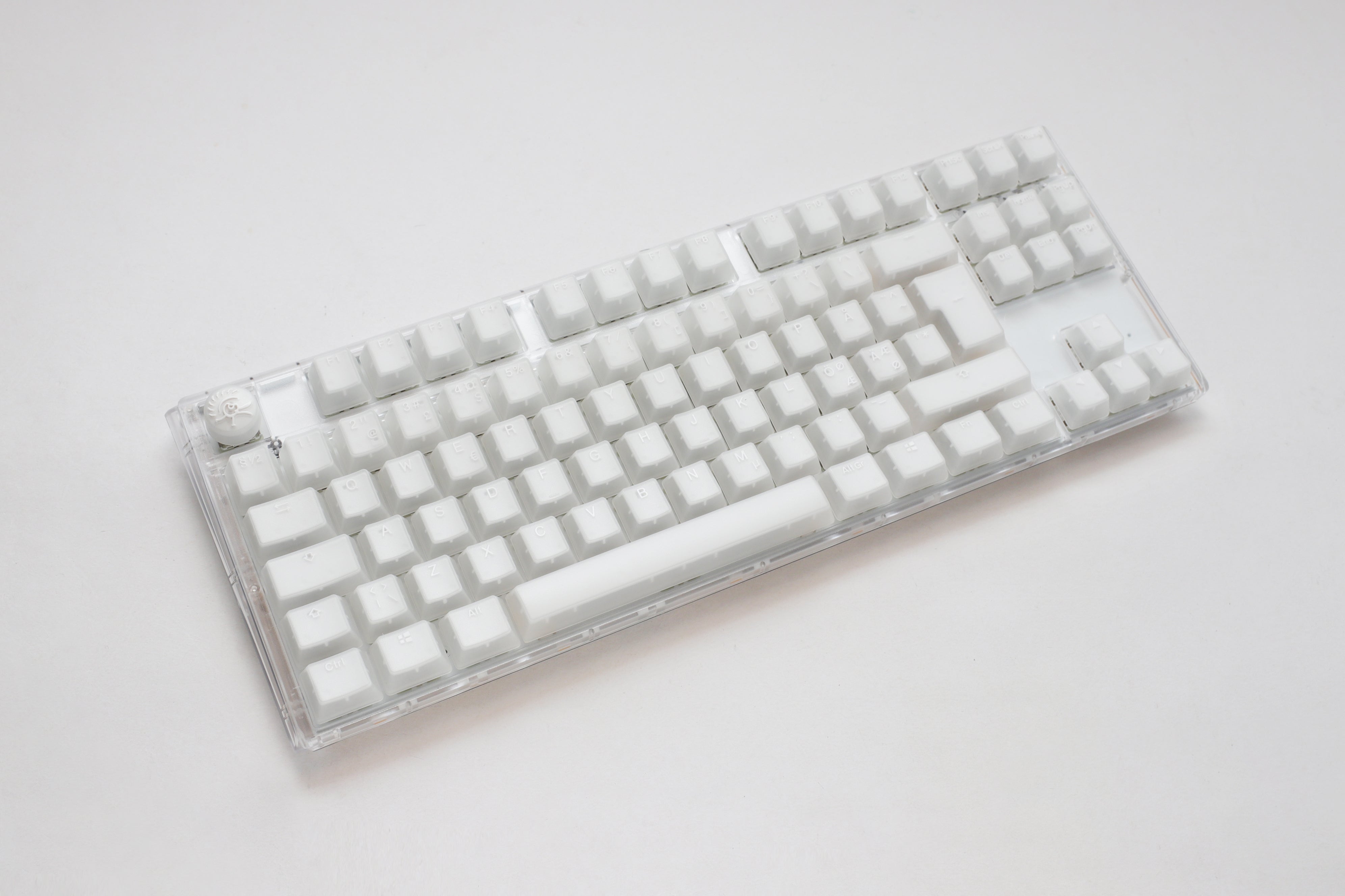 Ducky One 3 - Aura White TKL Tastatur med RGB Belysning