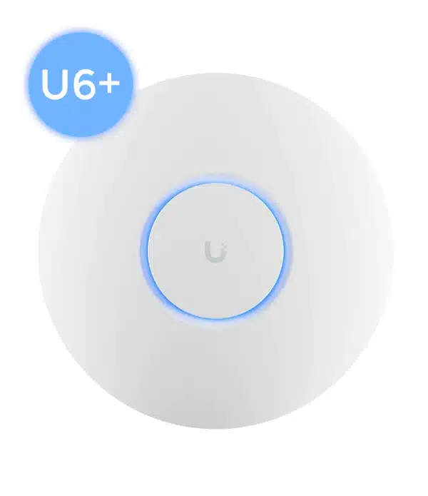 Ubiquiti UniFi U6+ Adgangspunkt – Wi-Fi 6 til 949 DKK