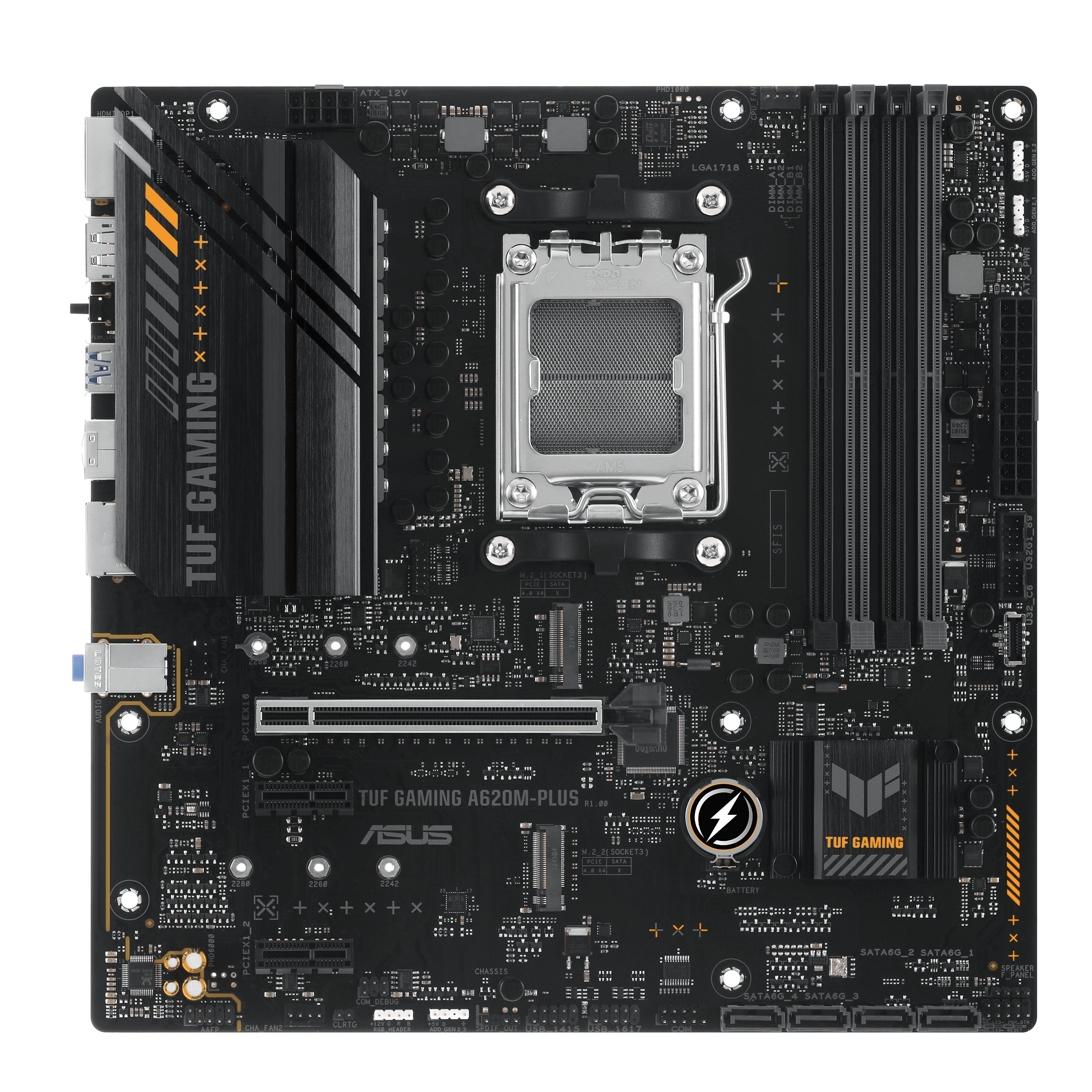 ASUS TUF GAMING A620M-PLUS Bundkort - Fantastisk Tilbud!