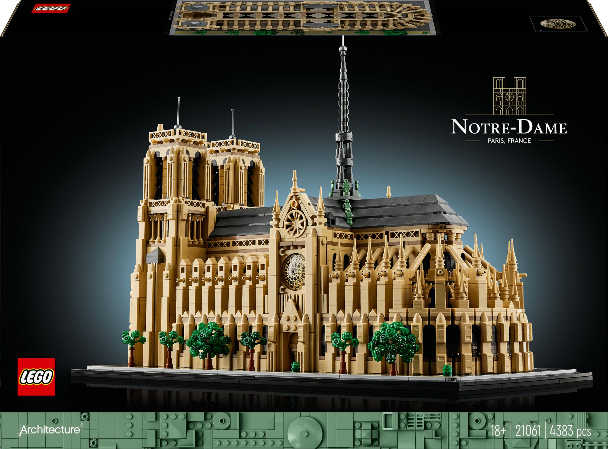 LEGO Architecture: Notre-Dame de Paris (21061) - Byggesæt til Samlere