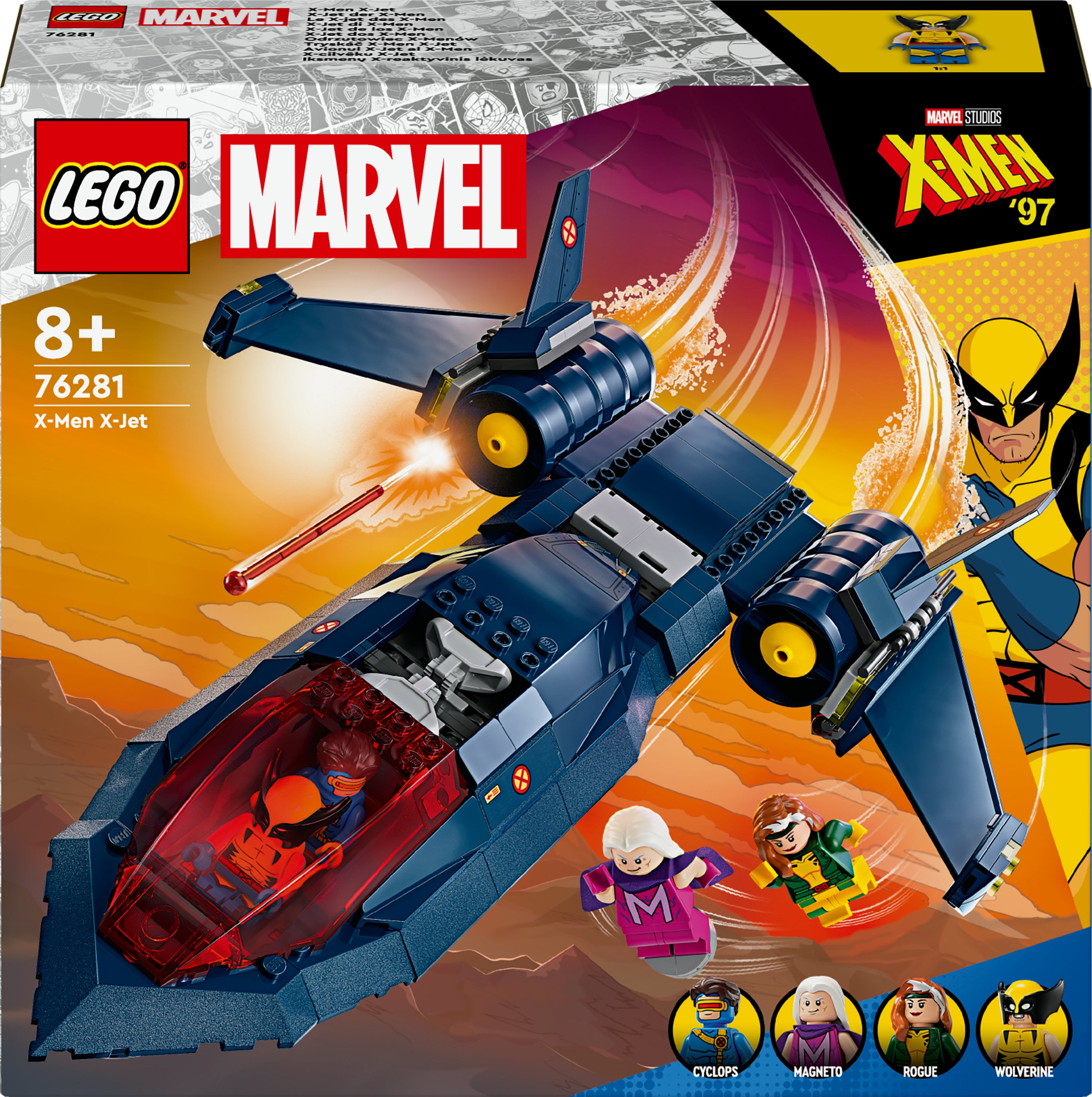 LEGO Marvel X-Men's X-Jet – Fantastisk byggelegetøj!
