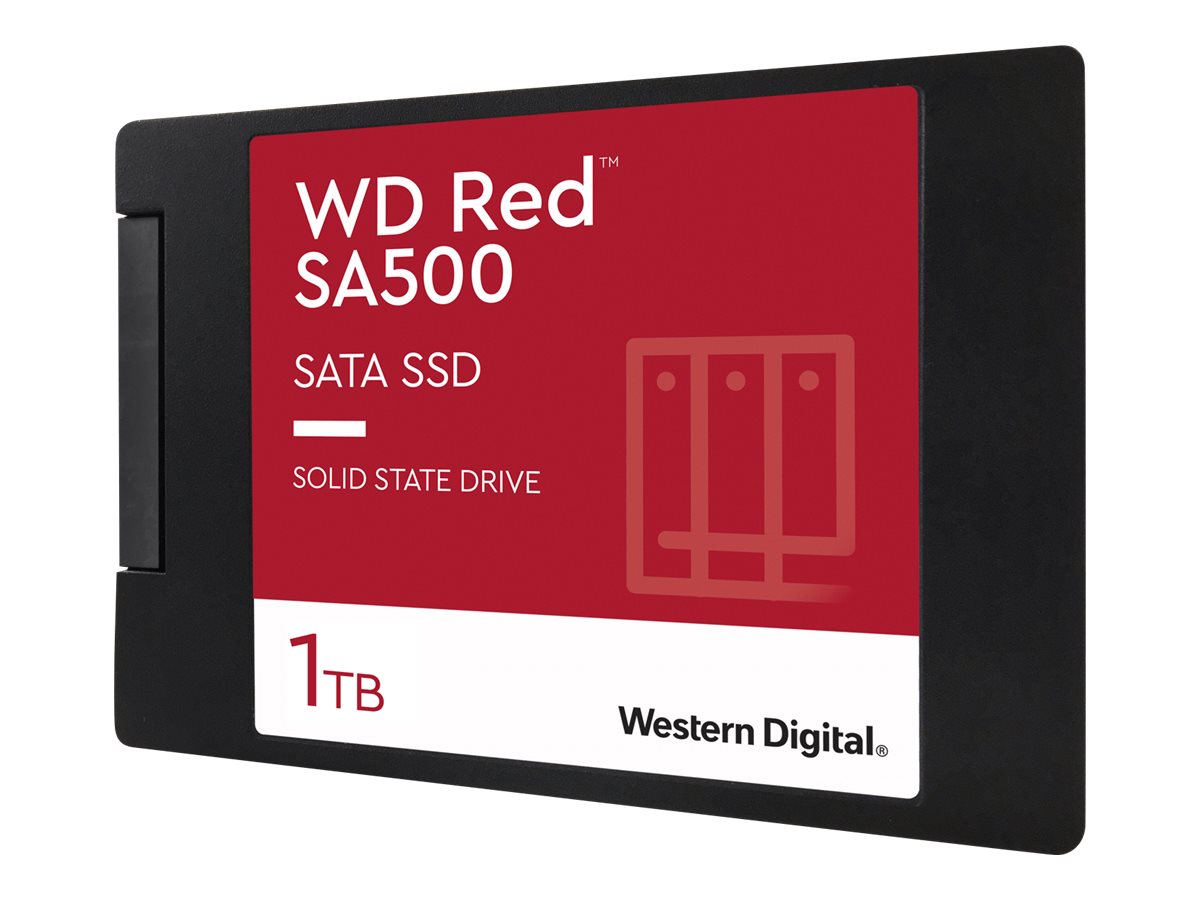 WD Red SA500 1TB NAS SATA SSD - Ideel til netværkslagring