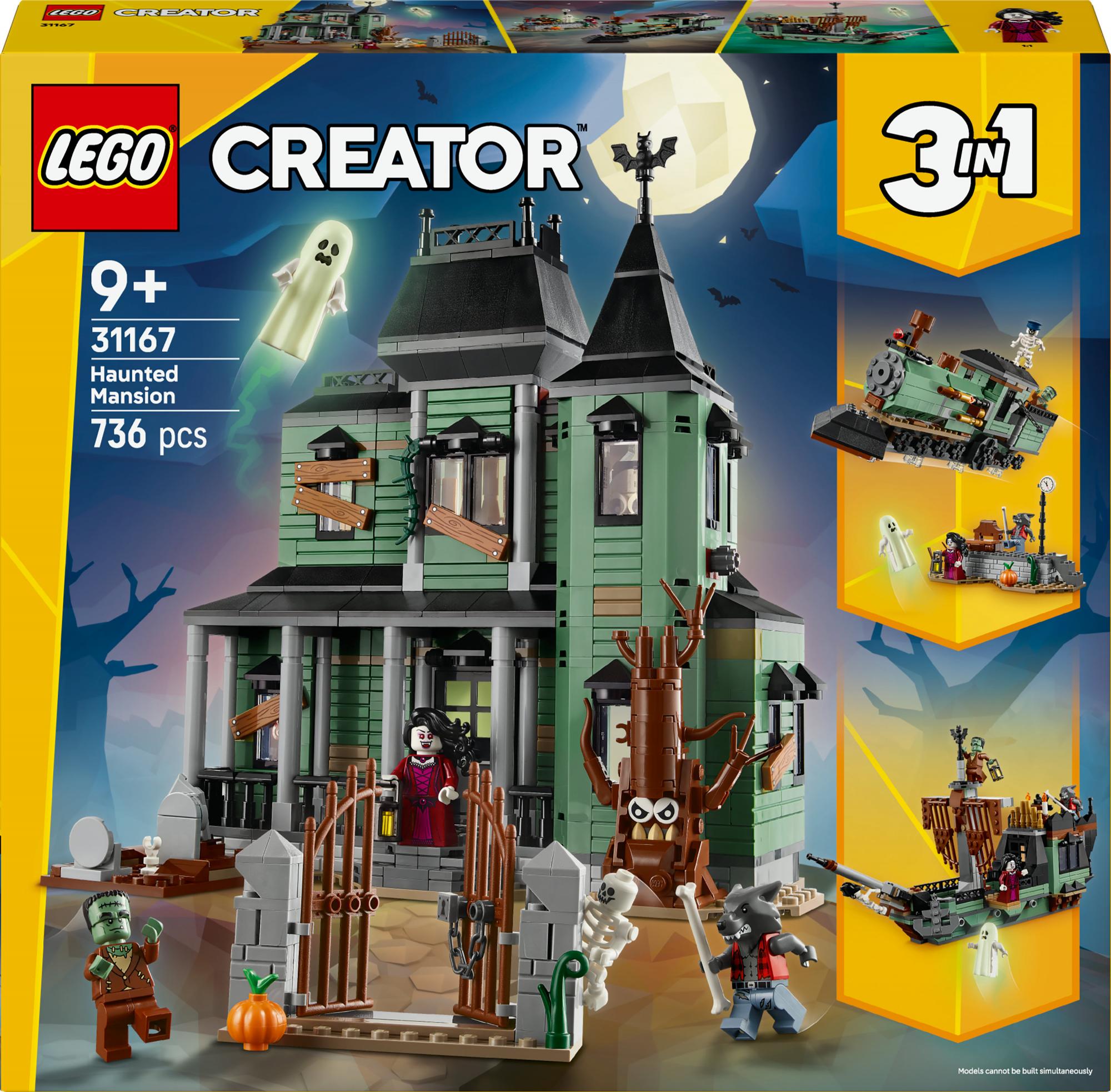 LEGO Creator – Spøgelseshus 3-i-1 – Fantastisk Tilbud!