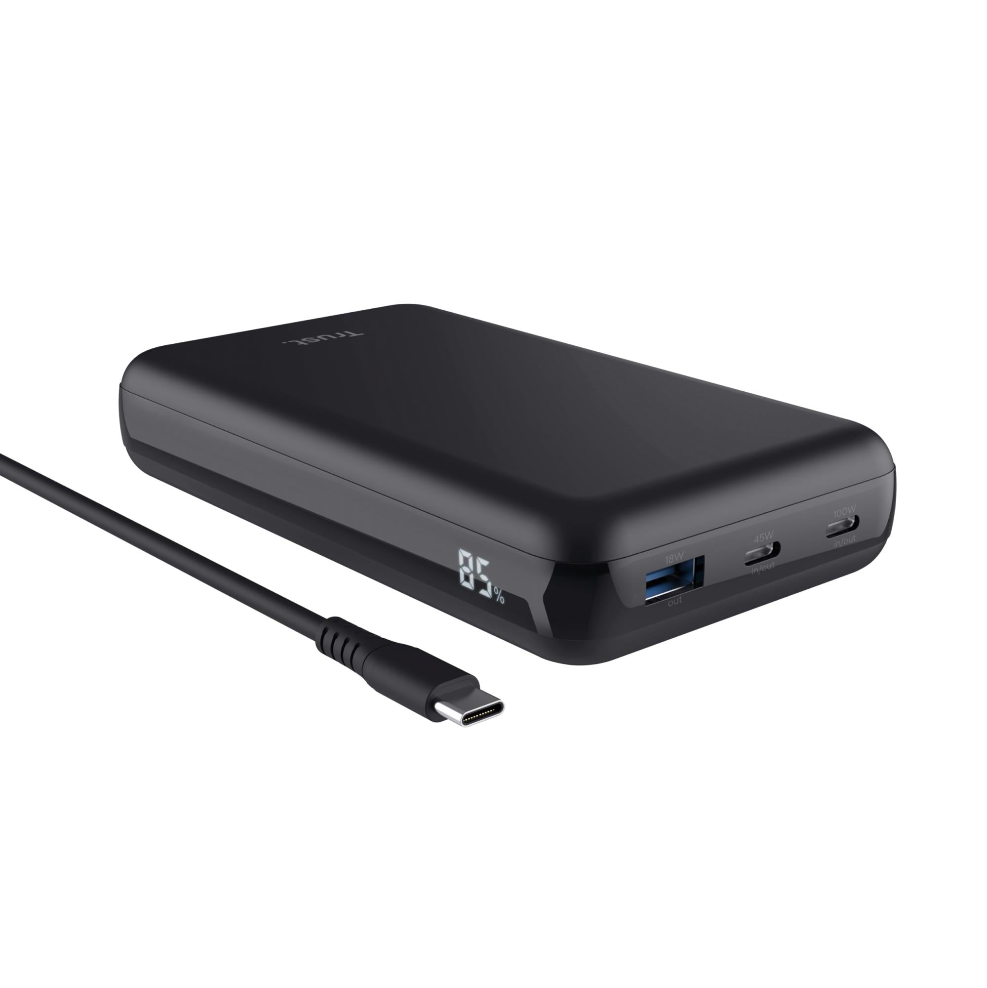 TRUST LARO 100W LAPTOP POWERBANK - GEEKD.dk