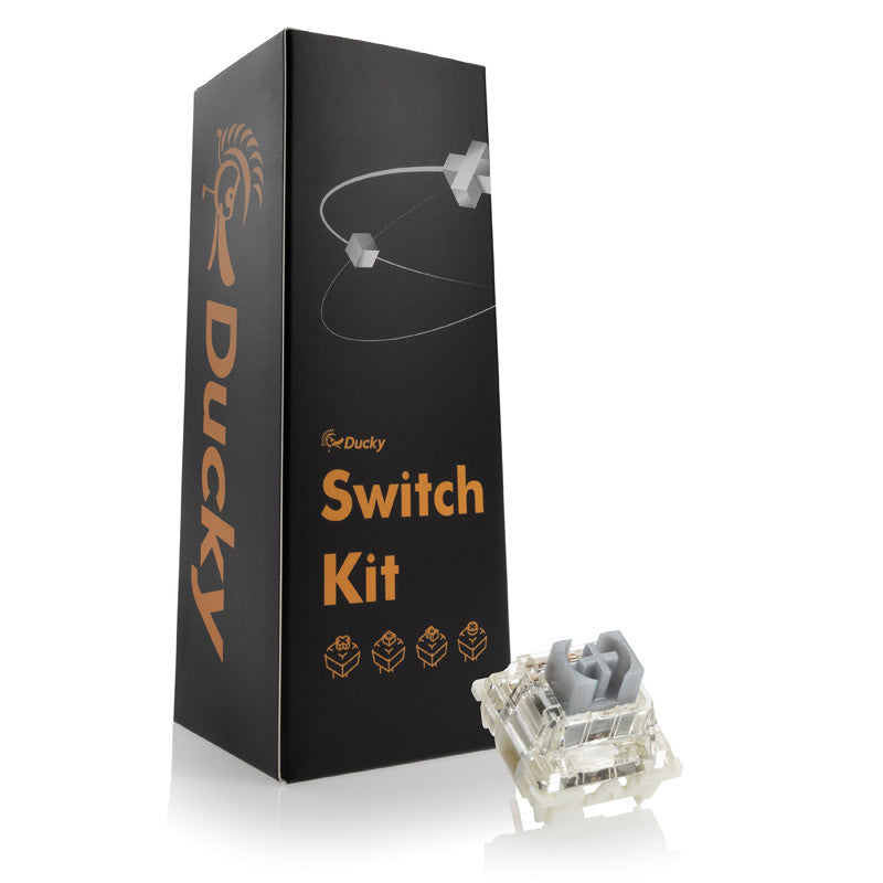 Ducky Gateron G Pro Silver Switch Kit - 110 stk. på tilbud!