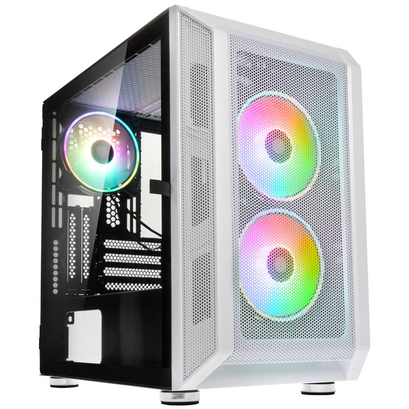 Kolink Citadel Mesh RGB Micro-ATX Kabinet – Hvid Tilbud!