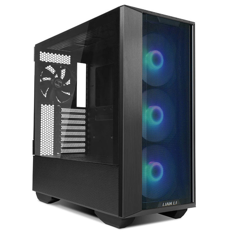 Lancool III RGB Black – Kabinet med 3x 140mm ARGB fans