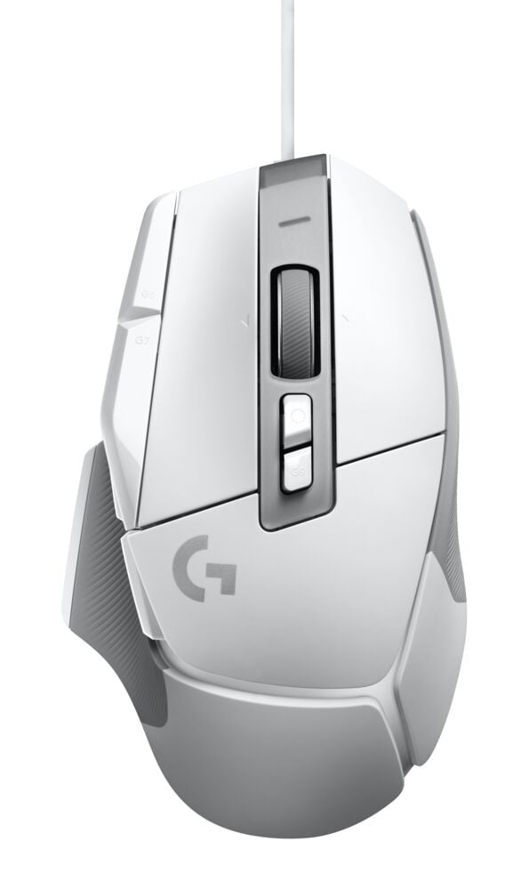 Logitech G502 X Gaming Mus - Hvid med Avanceret Teknologi
