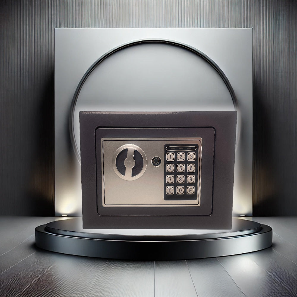 Digitalt Pengeskab med Kodelås – Sikker Opbevaring!